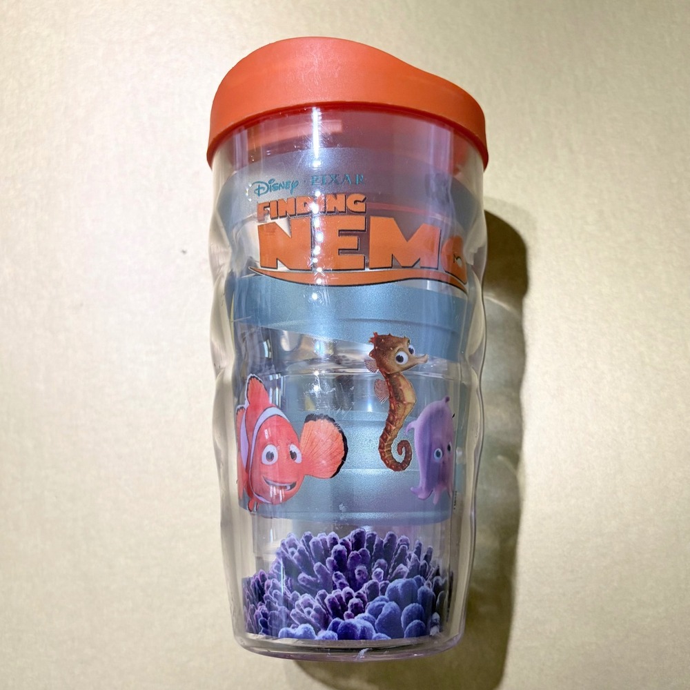 Disney Pixar Finding Nemo Tervis Tumbler 10oz Insulated Cup with Orange Lid